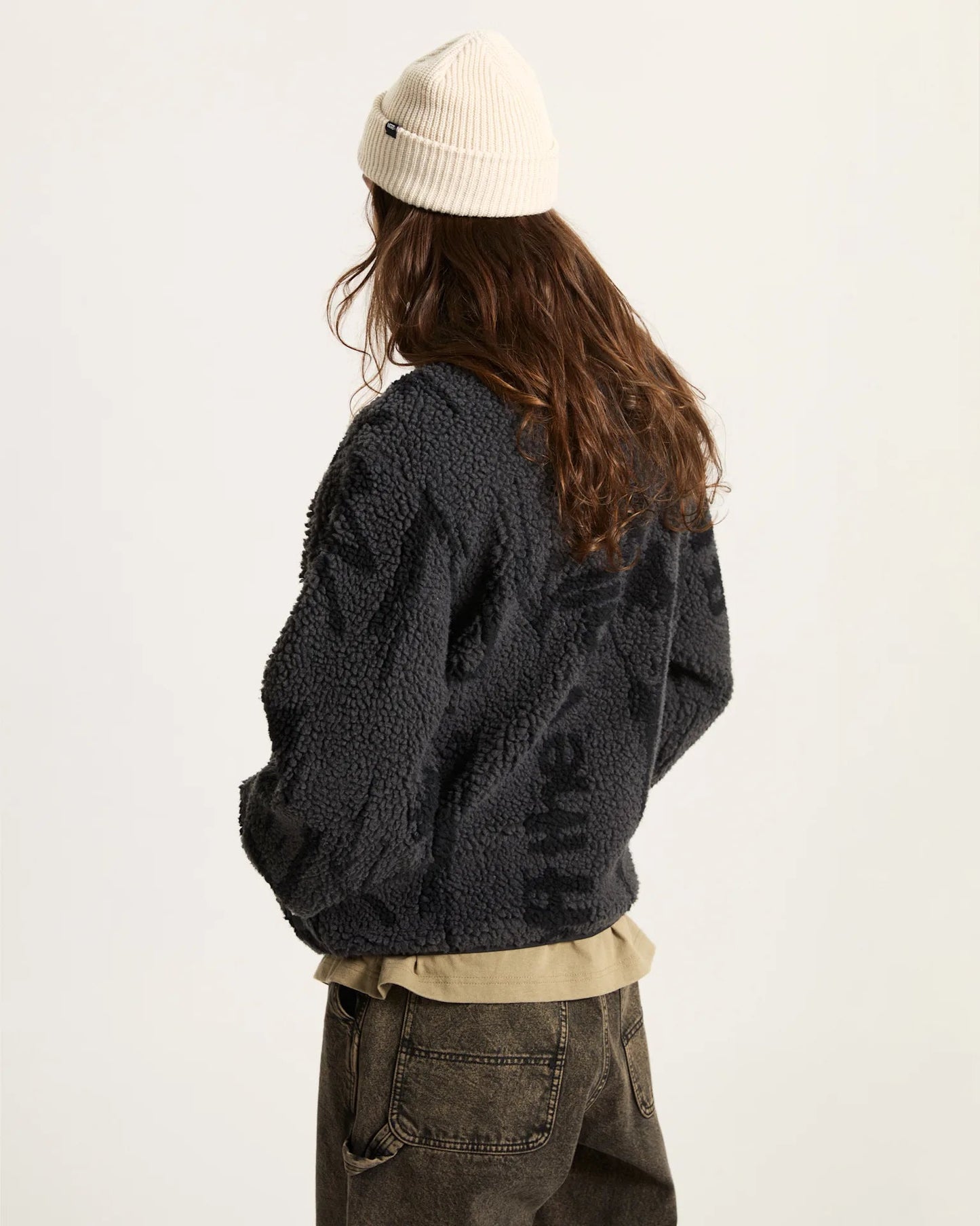 Giacca Sherpa Vans nero