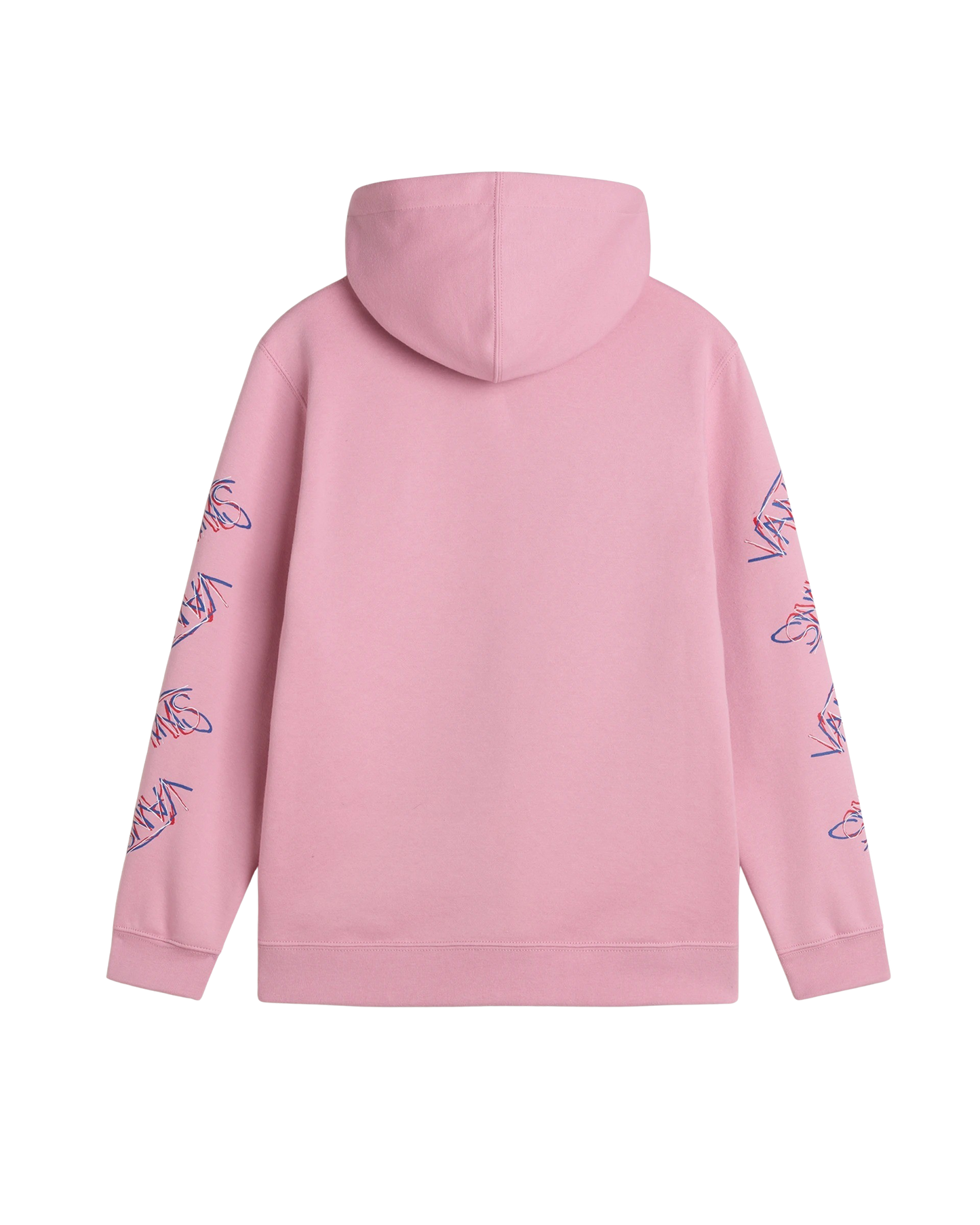 Felpa Scribbled con cappuccio rosa - 8/16 ANNI