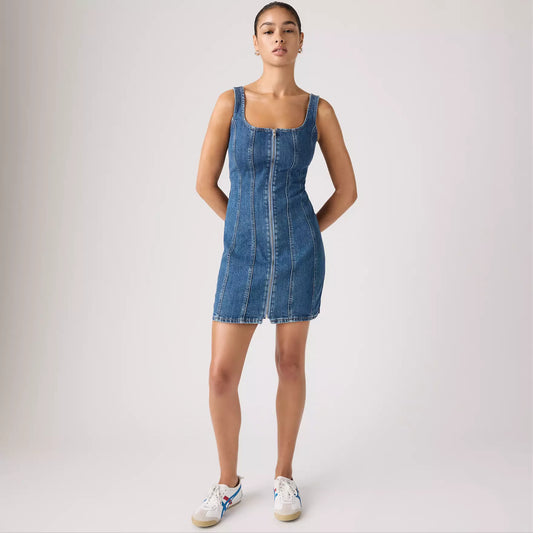 Abito Levi's con cerniera in denim