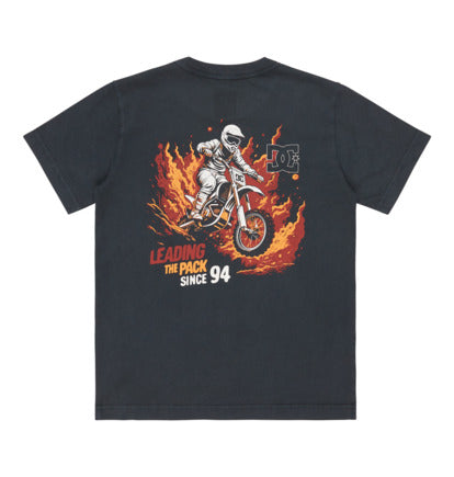 T-Shirt Leading the pack grigo scuro - 8/16 ANNI