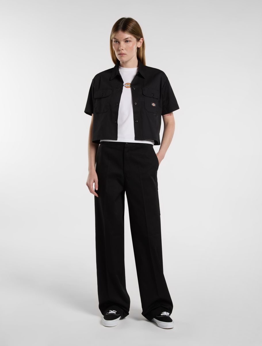 Pantalone 247 loose nero