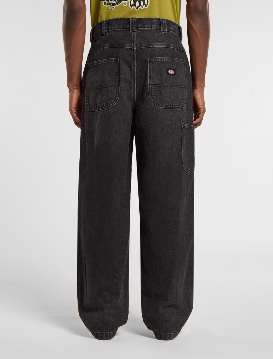 Jeans Madison denim nero slavato