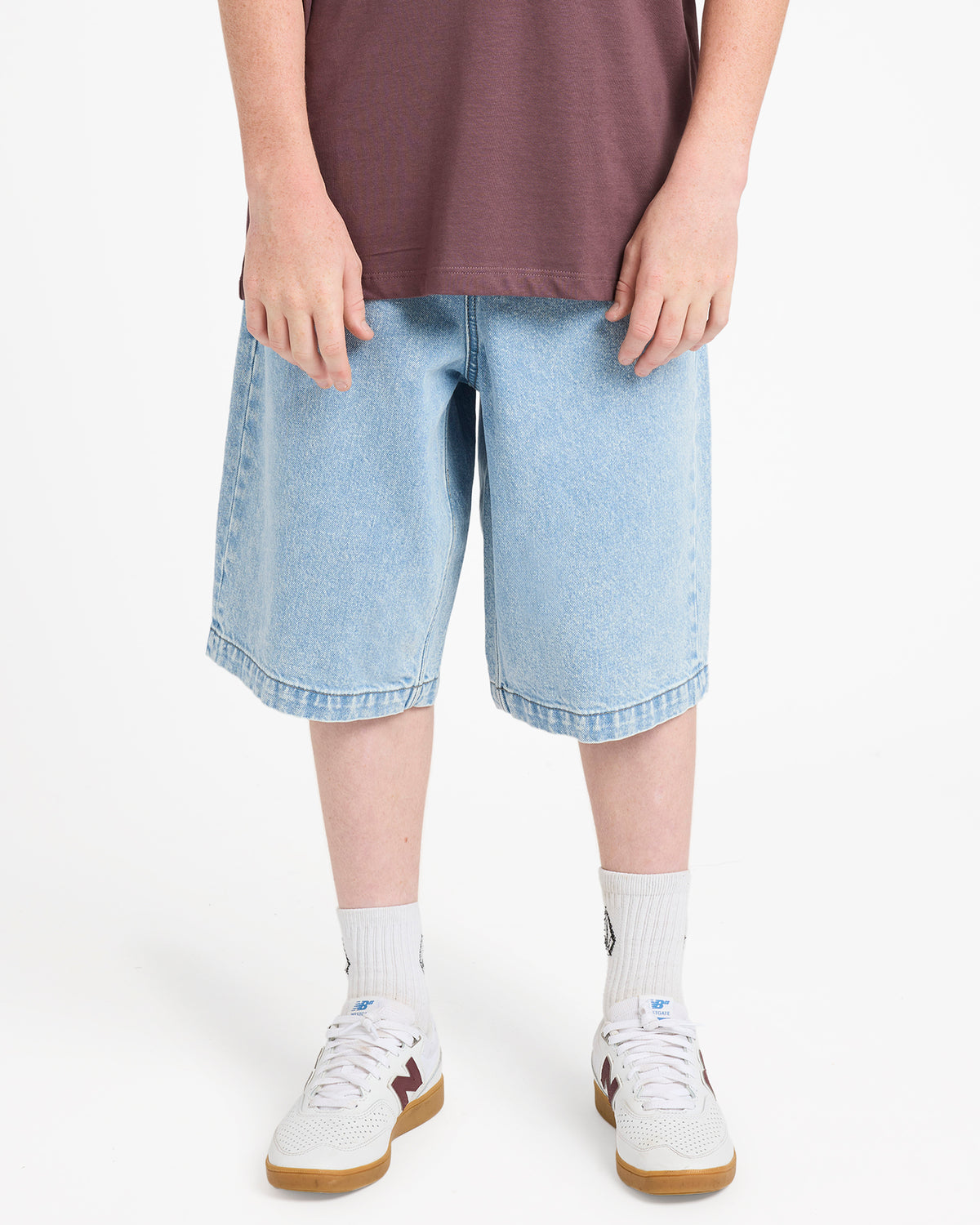 Pantaloncini Freazy loose denim chiaro - 8/16 ANNI