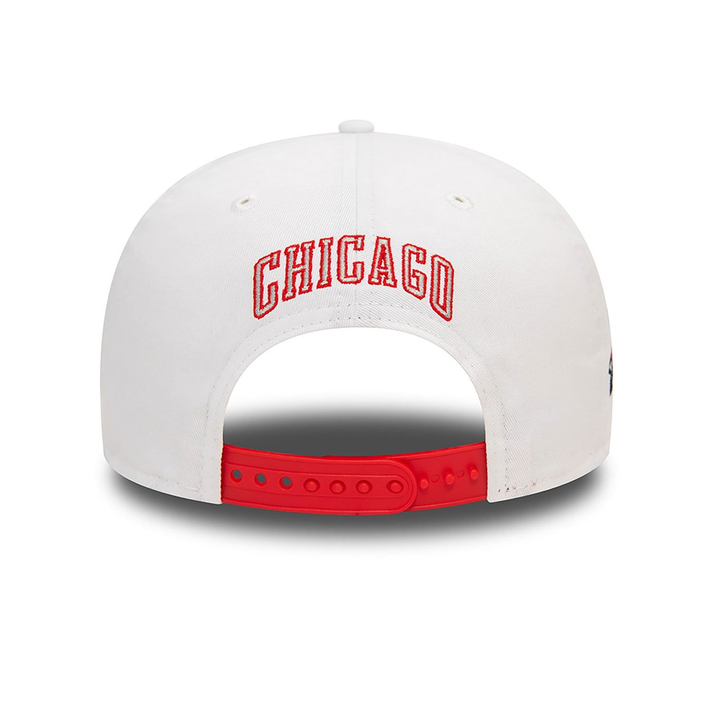 Cappellino 9FIFTY Chicago bulls bianco/rosso