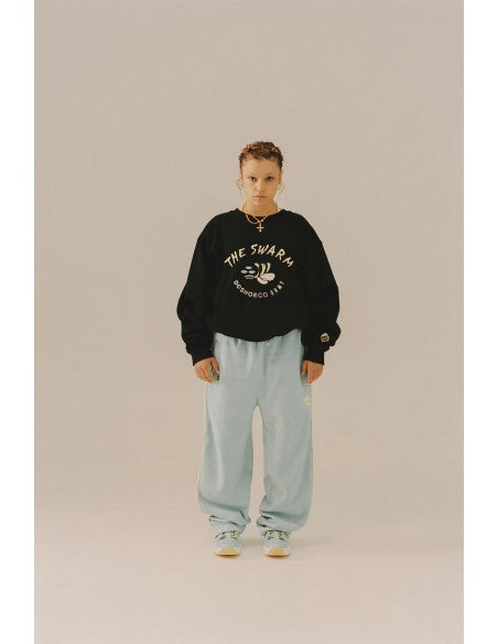 Felpa The Swarm Dc Shoes X Grimey girocollo nero