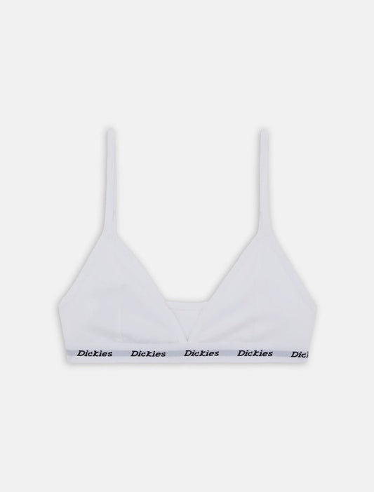 Bralette a triangolo bianco