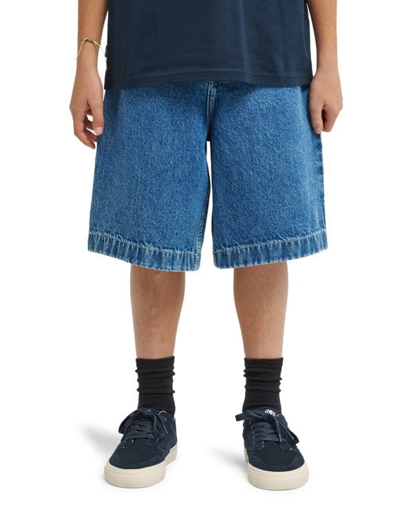 Pantaloncini Big 5 in denim - 8/16 ANNI