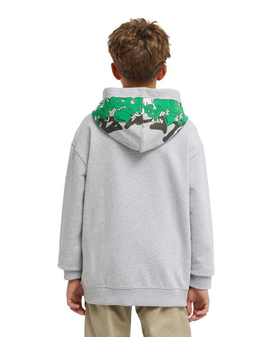 Felpa Horn con cappuccio grigio - 8/16 ANNI