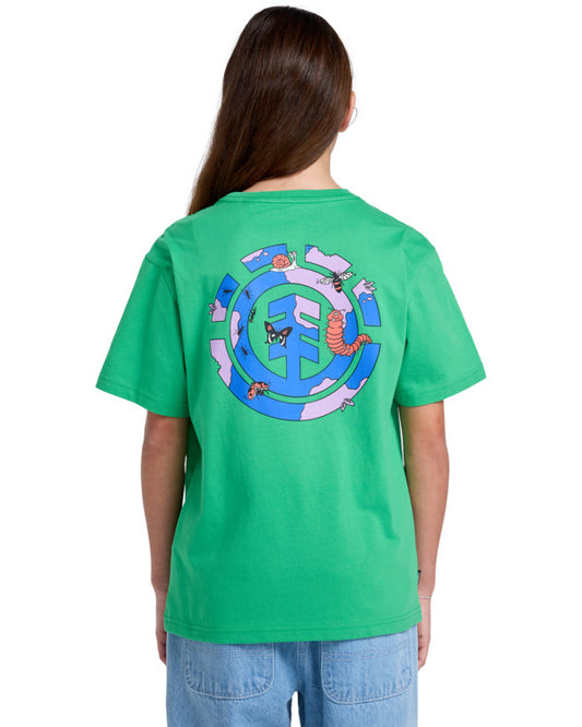 T-Shirt New world verde - 8/16 ANNI