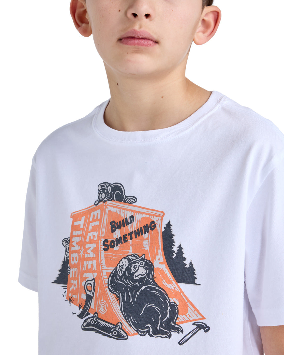 T-Shirt Timber breaktime bianco - 8/16 ANNI