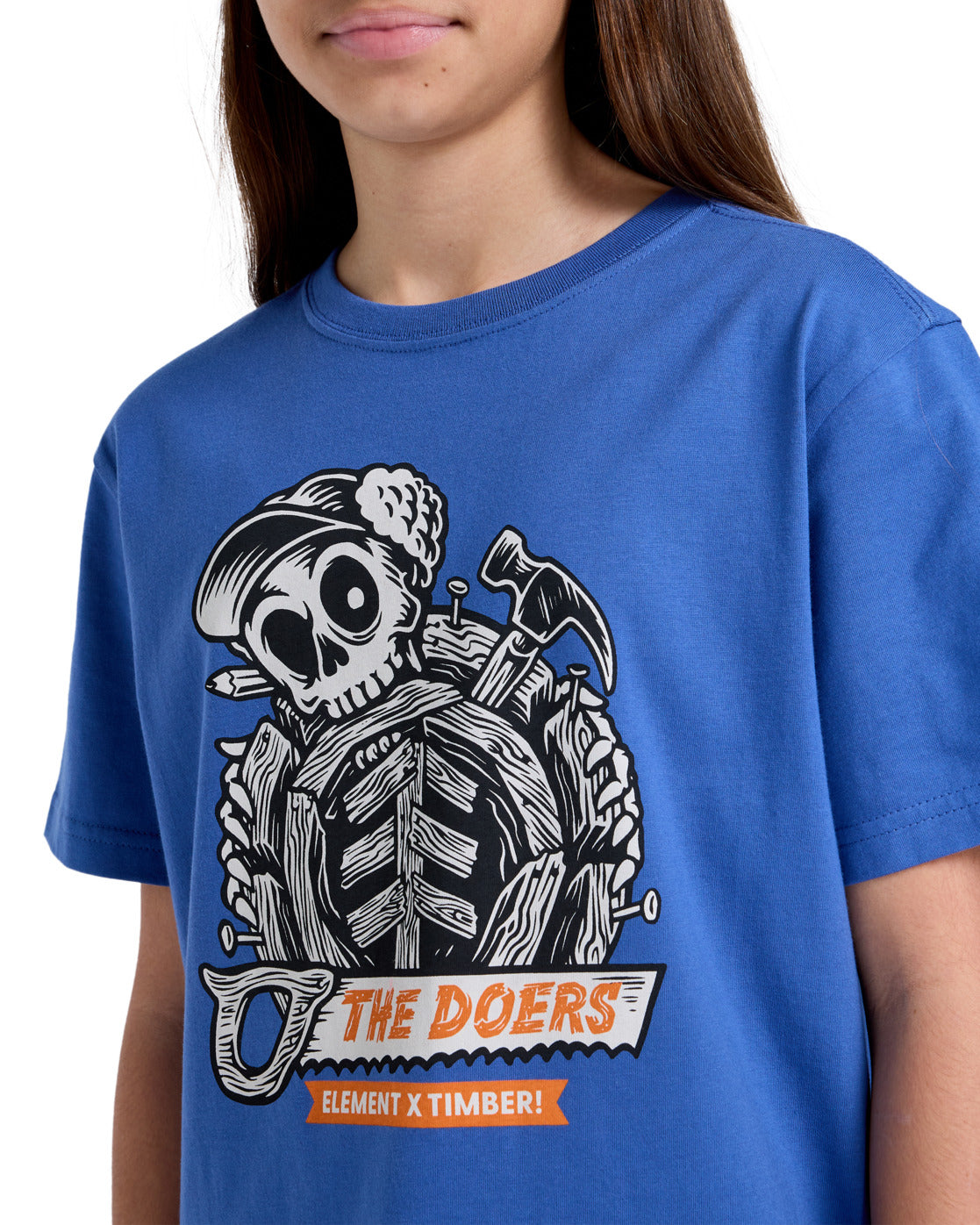 T-Shirt Timber icon blu - 8/16 ANNI