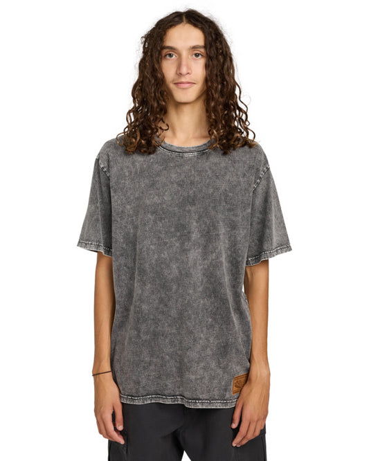 T-Shirt Cargo grigio slavato