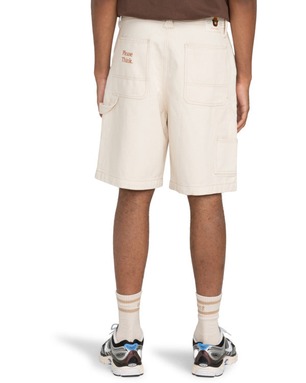 Pantaloncini S8xe 20" carpenter panna