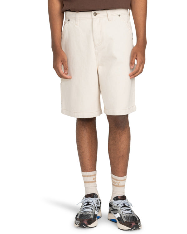 Pantaloncini S8xe 20" carpenter panna