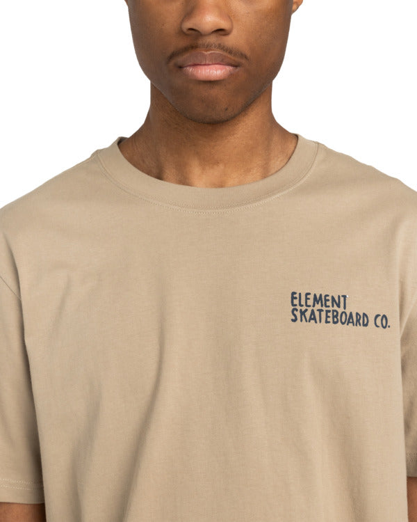 T-Shirt Day & night khaki