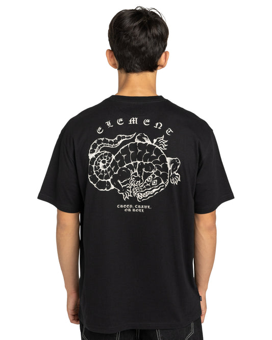 T-Shirt Aligator nero