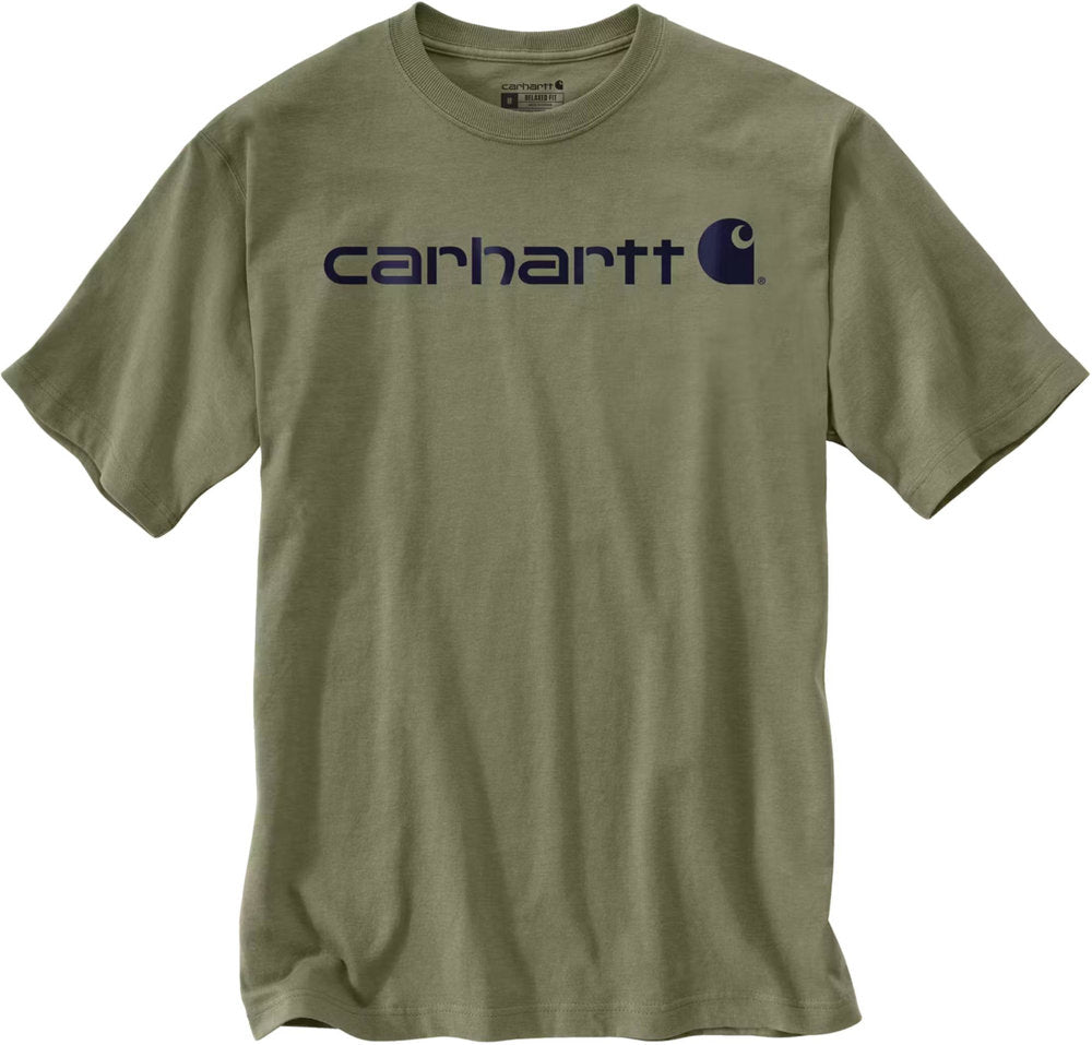 T-Shirt Carhartt logo verde
