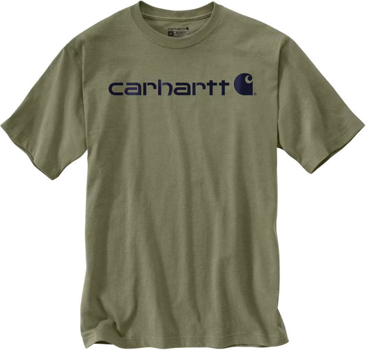 T-Shirt Carhartt logo verde