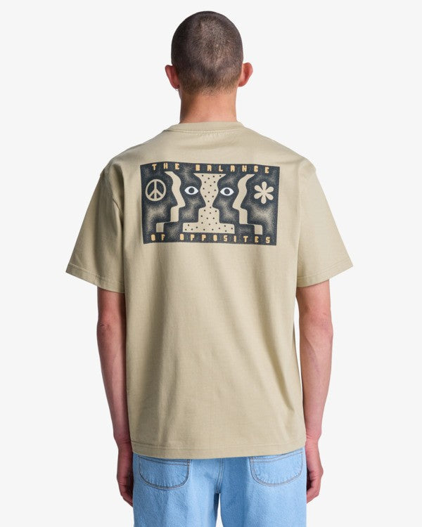 T-Shirt Face to face khaki