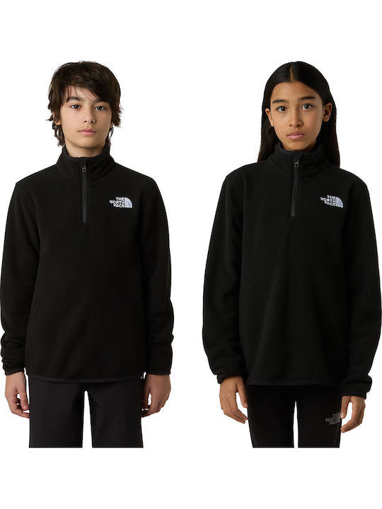 Pile Glacier 1/4 zip nero - 6/20 ANNI