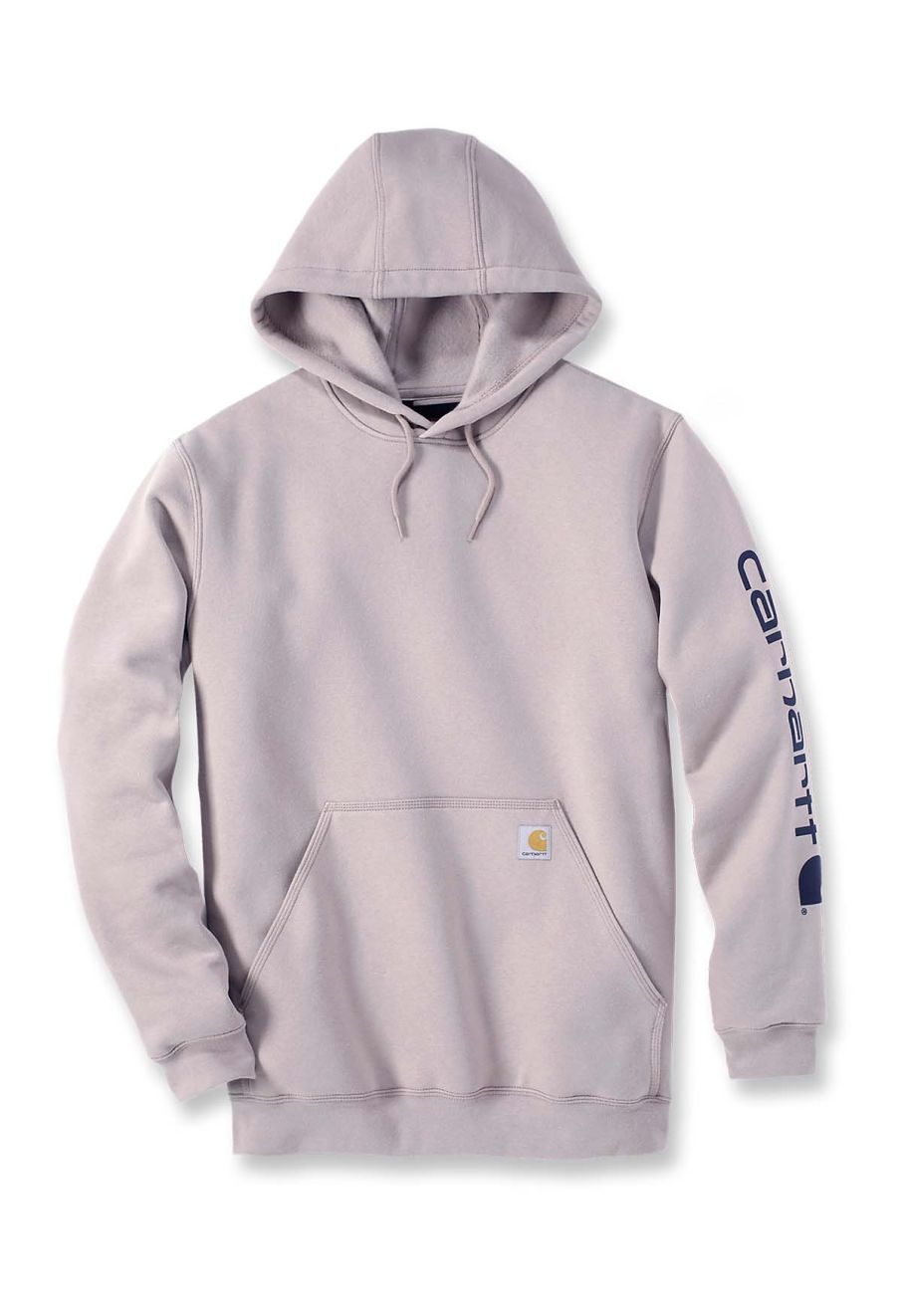 Felpa Midweight con cappuccio rosa