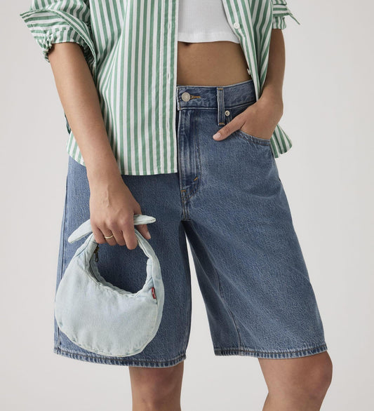 Borsa Baby Brooklyn in denim chiaro