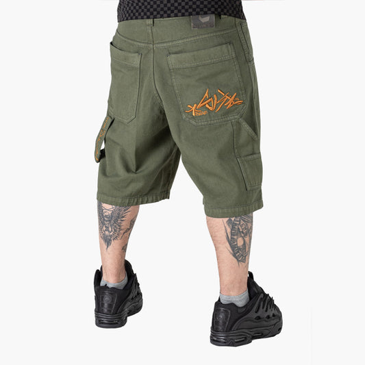 Pantaloncini Blue skin denim verdone