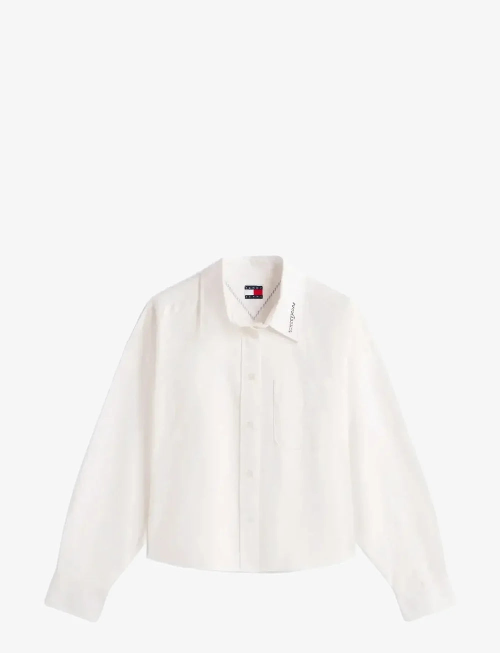 Camicia Okford crop bianco