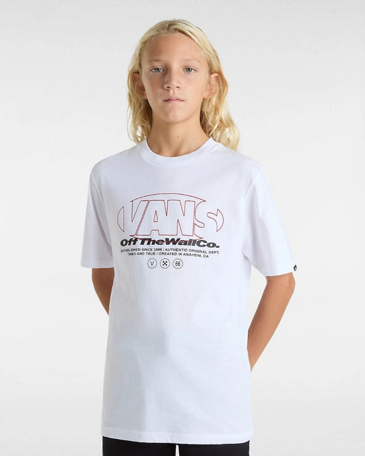 T-shirt Major Type bianco - 8/14 ANNI