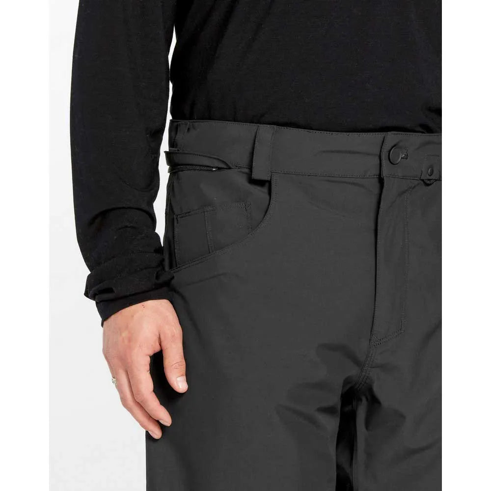 Pantalone 5 pocket da snow nero