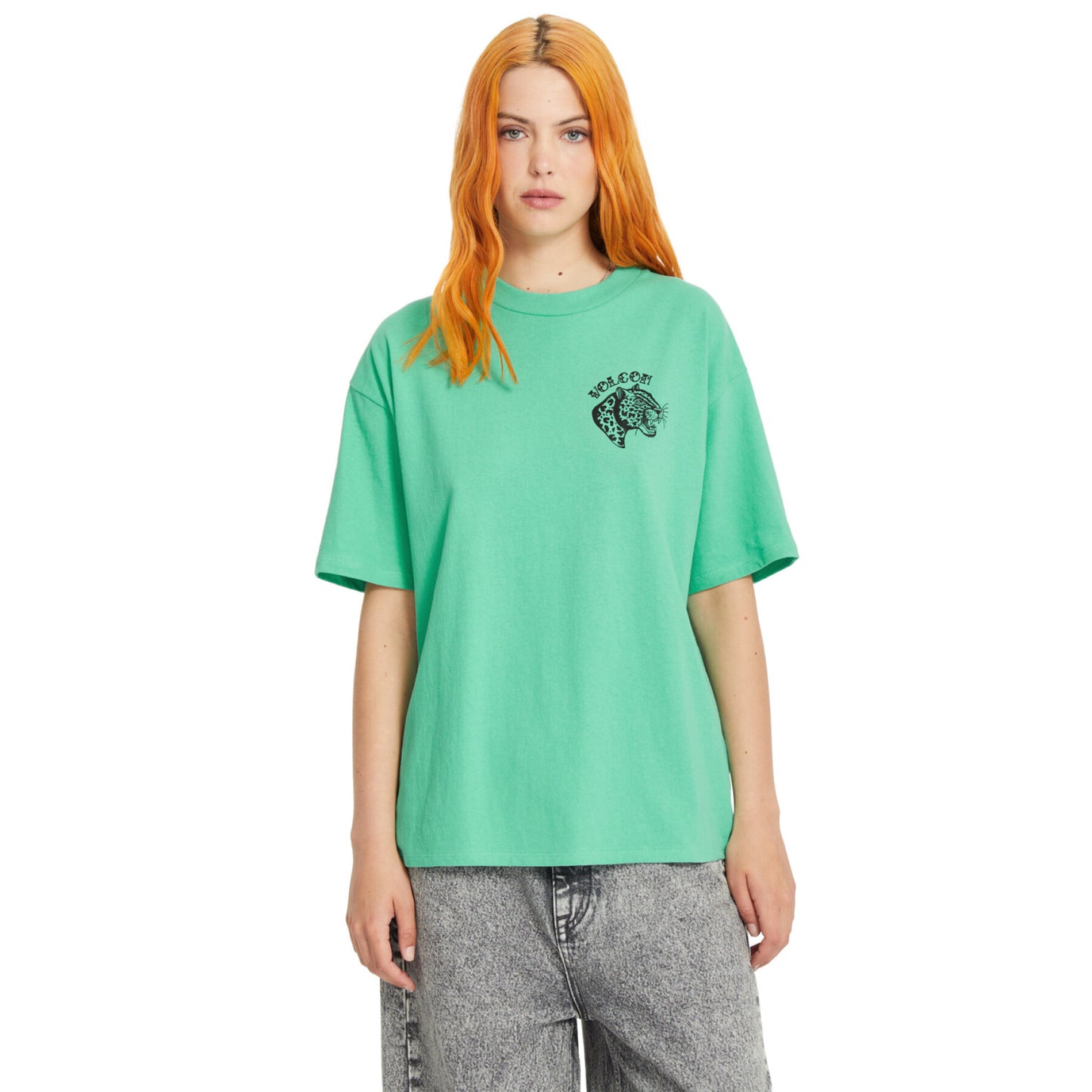 T-Shirt Downtown verde