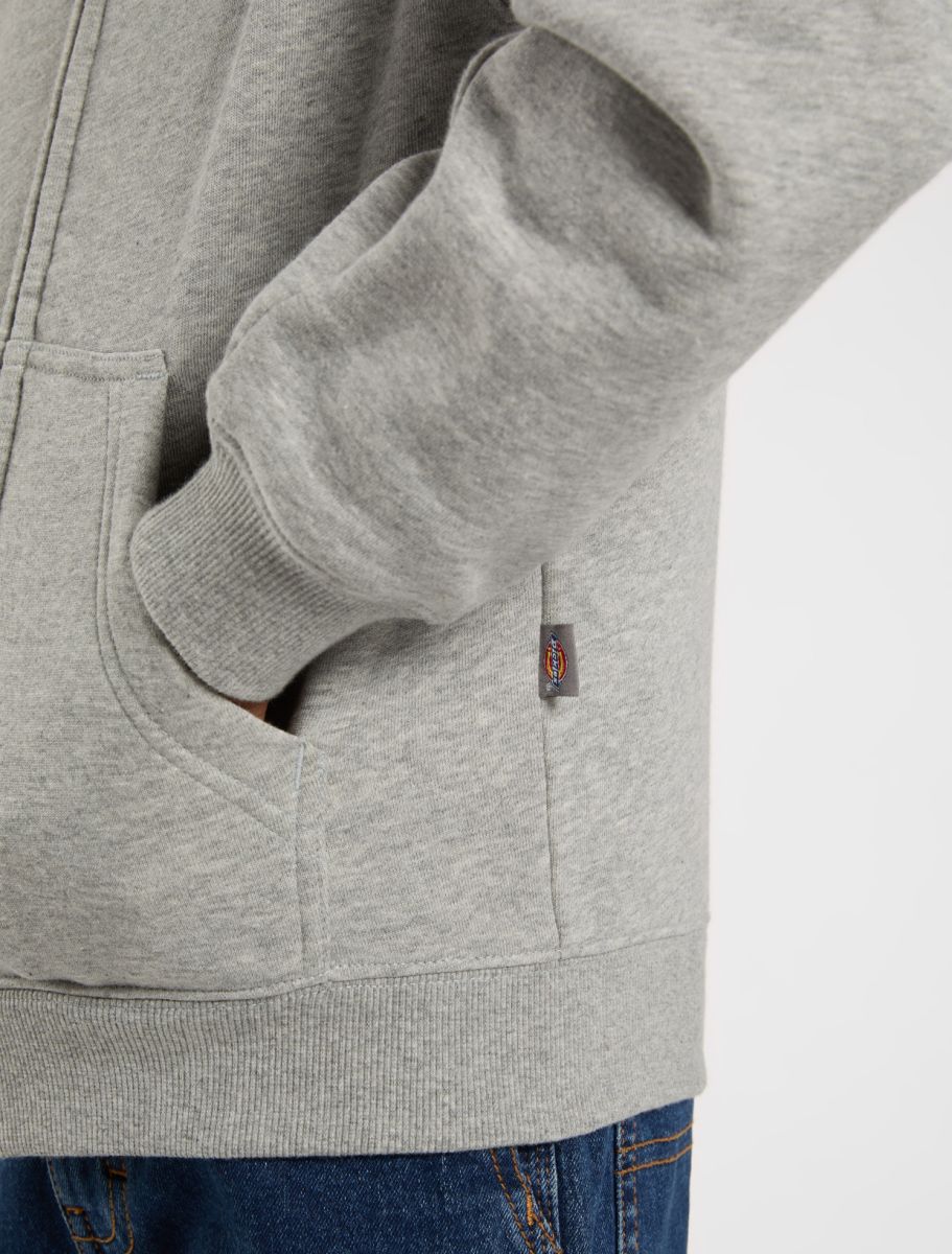 Felpa Oakport full zip con cappuccio grigio - 4/16 ANNI